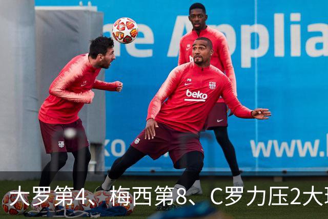 大罗第4、梅西第8、C罗力压2大球王登顶！单兵最强我第一个不服